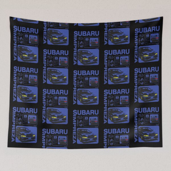 Item preview, Subaru Impreza WRX STI Retro JDM Aesthetic designed and sold by AnibalProsacco.