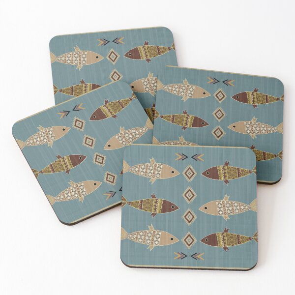 Item preview, Colorful fish pattern area rug featuring beautifully designed and sold by Line-Aura.
