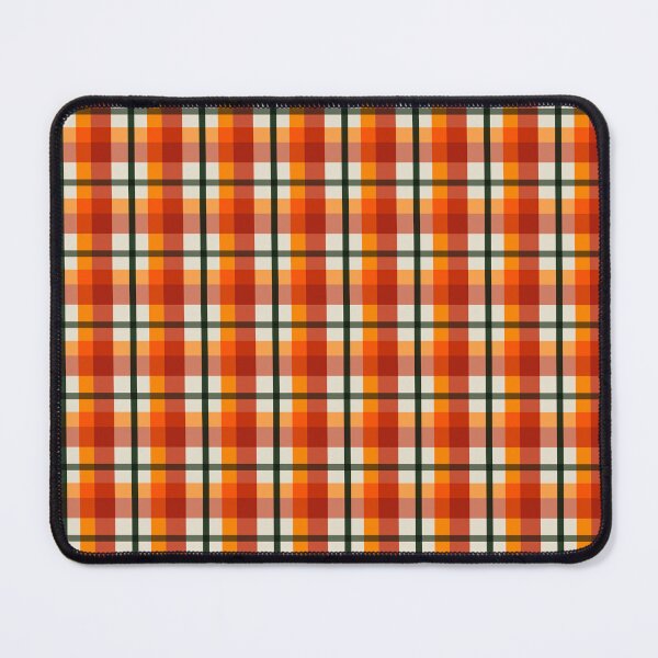 Item preview, Melancholy Autumn Orange Plaid designed and sold by One Owl Artist.