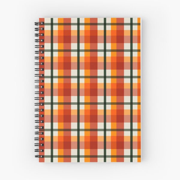 Item preview, Melancholy Autumn Orange Plaid designed and sold by One Owl Artist.