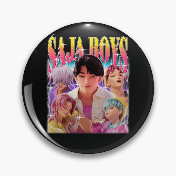 Item preview, Animated Boy Group Saja Boys designed and sold by TheOneStyleBro.