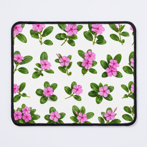 Item preview, Pink Periwinkle Flower Botanical Set Sadabahar Floral Aesthetic designed and sold by Rehnair.