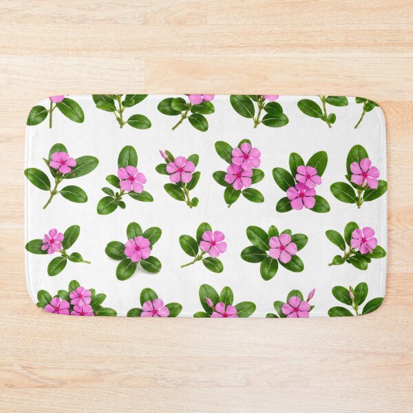 Item preview, Pink Periwinkle Flower Botanical Set Sadabahar Floral Aesthetic designed and sold by Rehnair.