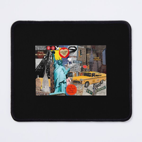 Item preview, Iconic New York City Skyline Travel Moodboard Collage designed and sold by tngo57535.