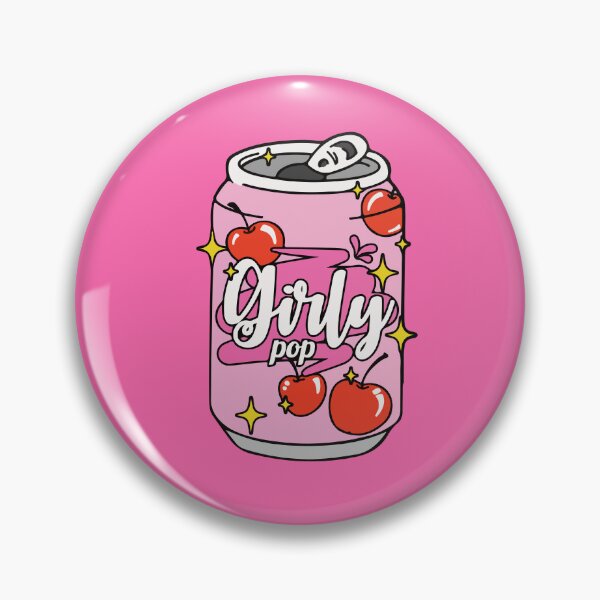 Item preview, Girly pop cherry can designed and sold by BrownHorse90s.