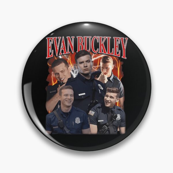 Item preview, Firefighter Evan Buck Buckley Oliver Stark designed and sold by TheOneStyleBro.