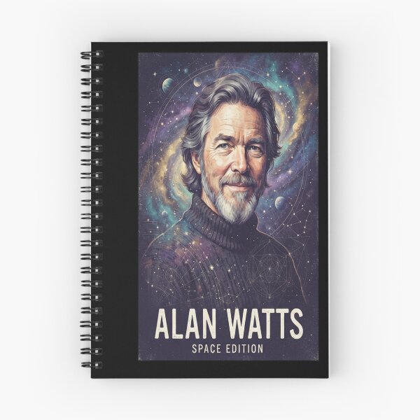 Item preview, Alan Watts | Space Edition | Painting of designed and sold by fejesrussh.