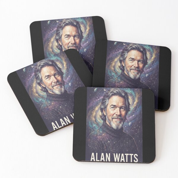 Item preview, Alan Watts | Space Edition | Painting of designed and sold by fejesrussh.