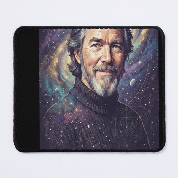 Item preview, Alan Watts | Space Edition | Painting of designed and sold by fejesrussh.