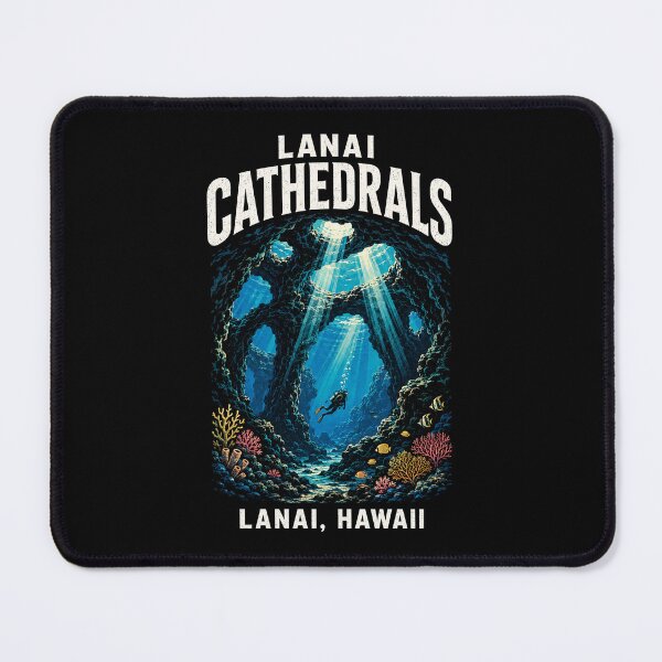 Item preview, Lanai Cathedrals Hawaii Scuba Diving Lava Cavern designed and sold by SubtleSplit.