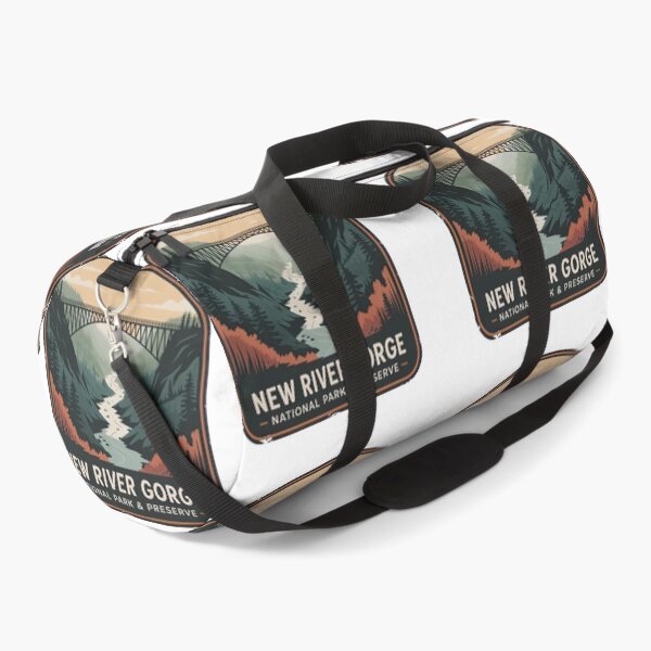 Item preview, New River Gorge National Park & Preserve Vintage Travel Badge designed and sold by Teelogic.