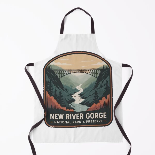 Item preview, New River Gorge National Park & Preserve Vintage Travel Badge designed and sold by Teelogic.