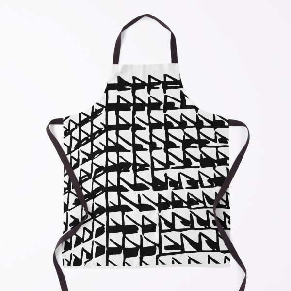 Item preview, Abstract Geometric Calligraphy Building Pattern designed and sold by MandalasLovers.