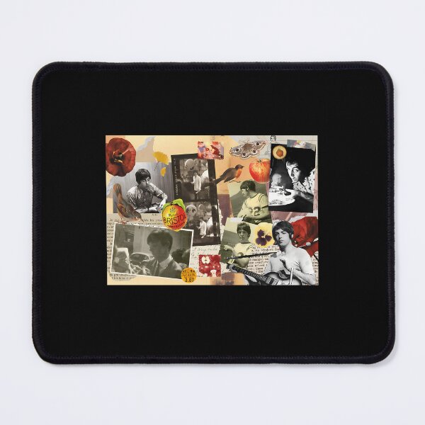 Item preview, 1960s British Musician Sepia Aesthetic Collage designed and sold by tngo57535.