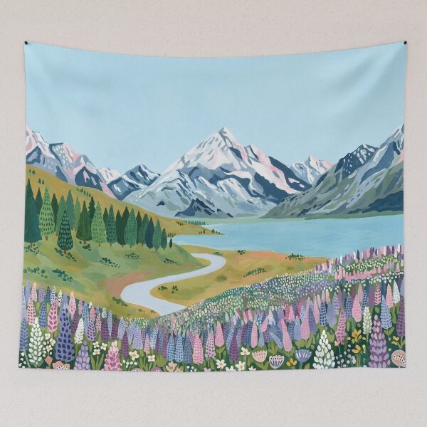 Item preview, Mt Cook - New Zealand designed and sold by POSTERIOCREW.
