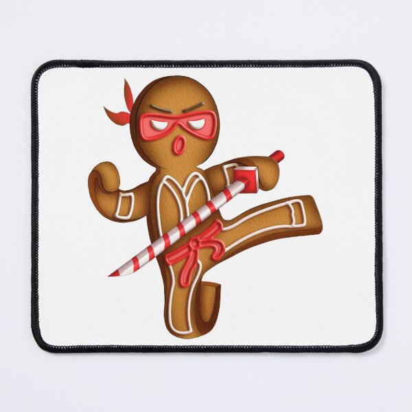 Item preview, Ninja Gingerbread Funny Martial Arts Christmas Warrior Graphic designed and sold by artbdoge.