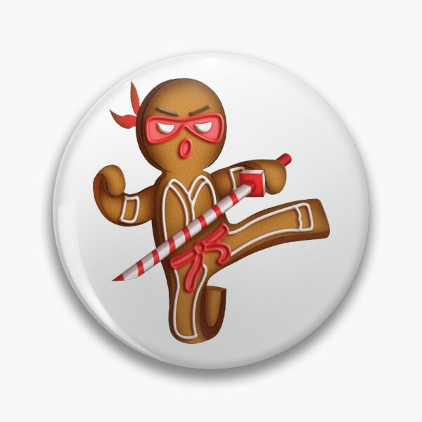 Item preview, Ninja Gingerbread Funny Martial Arts Christmas Warrior Graphic designed and sold by artbdoge.