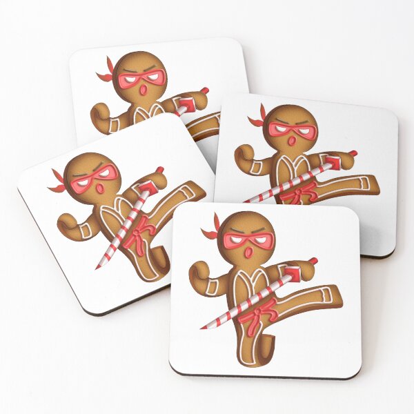 Item preview, Ninja Gingerbread Funny Martial Arts Christmas Warrior Graphic designed and sold by artbdoge.