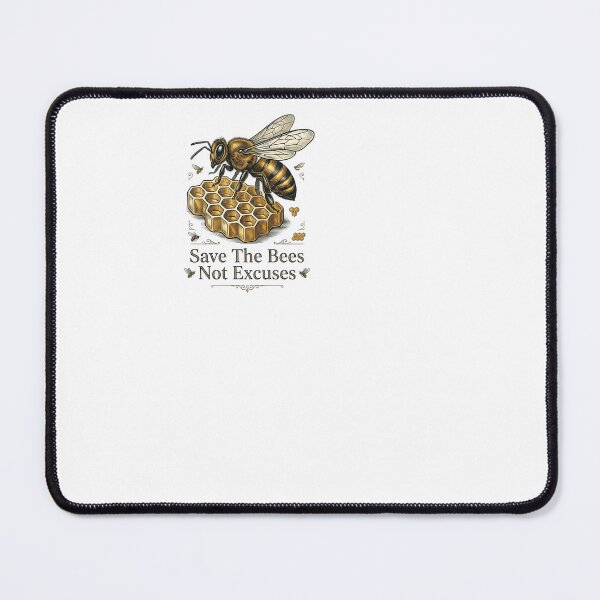 Item preview, Save The Bees Not Excuses - Beekeeping designed and sold by BinAlgoPix.