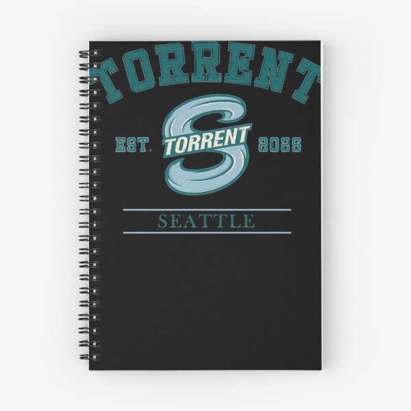 Item preview, Seattle Torrent PWHL Varsity Hockey Logo designed and sold by CosmicKabuki.