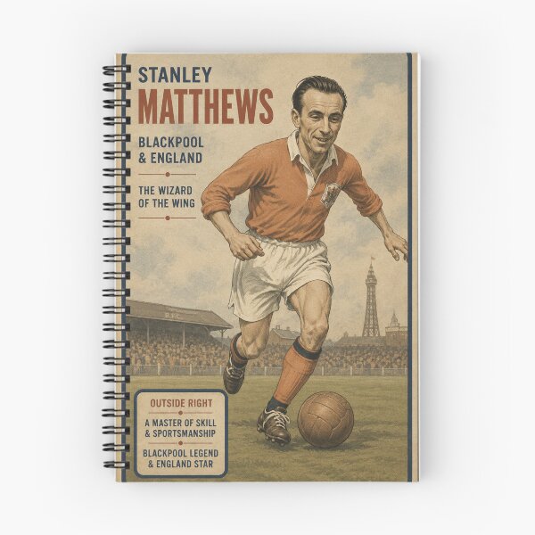 Item preview, Stanley Matthews - Trading Card designed and sold by halibutgoatramb.