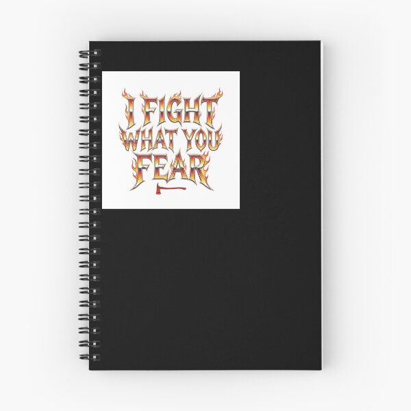 Item preview, I Fight What You Fear - Firefighter designed and sold by BinAlgoPix.