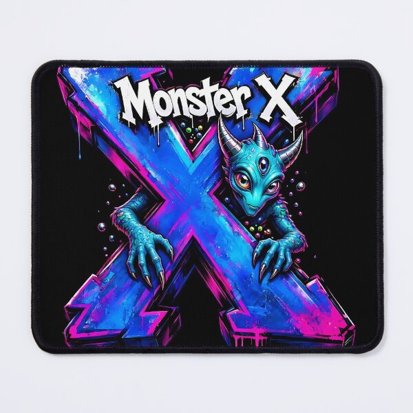 Item preview, Monster X – Neon Drip Alien Beast designed and sold by Creation of the Monsters X.