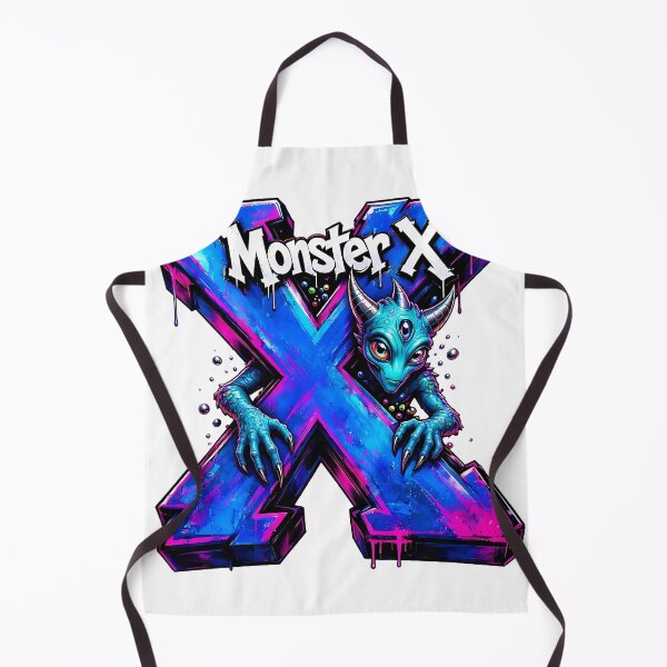Item preview, Monster X – Neon Drip Alien Beast designed and sold by Creation of the Monsters X.