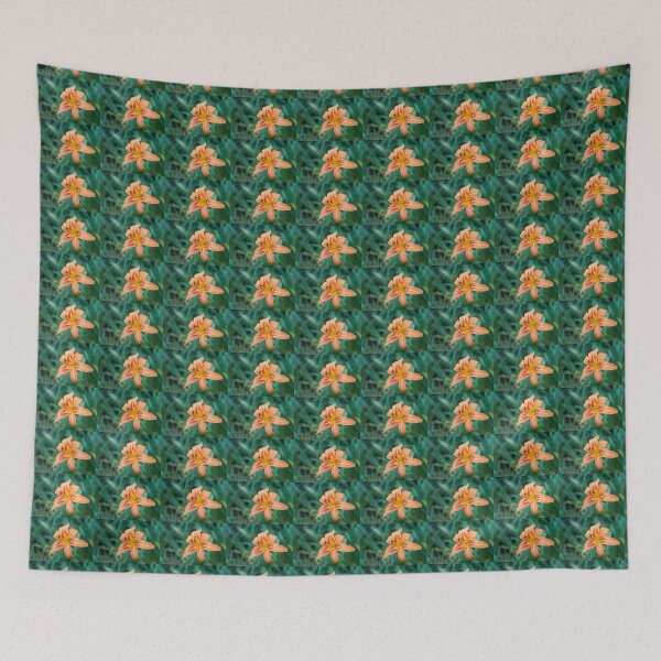 Item preview, Raindrops on Orange Daylily Bloom designed and sold by Georgia Mizuleva.