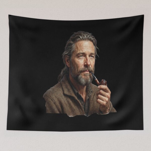 Item preview, Alan Watts | Space Edition II | Painting designed and sold by fejesrussh.