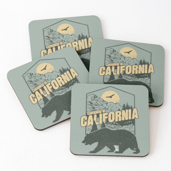 Item preview, Californian Camper Vintage Outdoor Graphic designed and sold by GameCraftedShop.