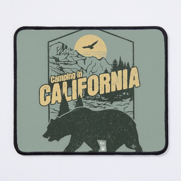Item preview, Californian Camper Vintage Outdoor Graphic designed and sold by GameCraftedShop.