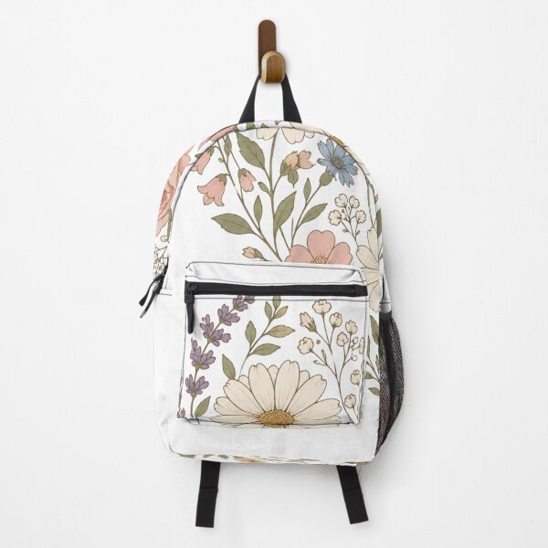 Item preview, Wildflower Heart Illustration | Vintage Botanical Floral Design designed and sold by PixelBlob.