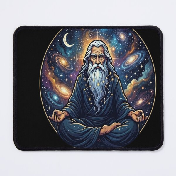Item preview, Alan Watts Taoism Illustration the universe designed and sold by fejesrussh.