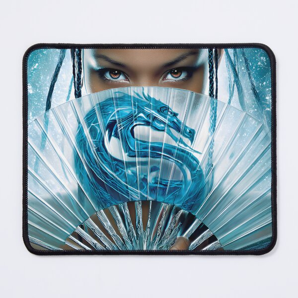 Item preview, Mystical Portrait of a Warrior with Dragon Motif designed and sold by Artessie.