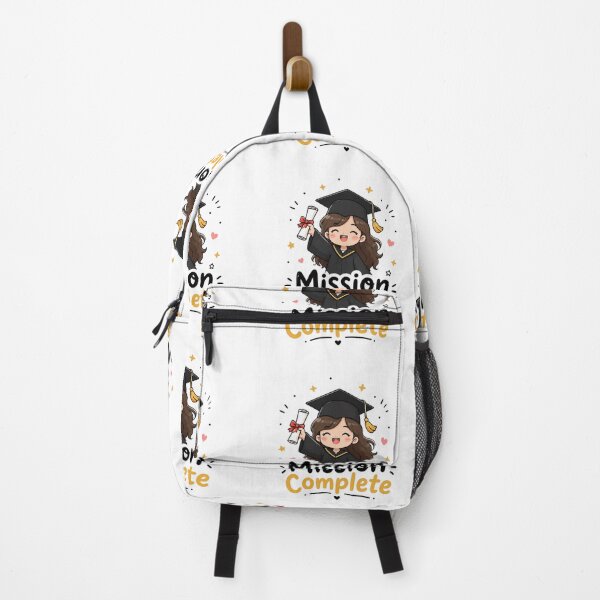 Item preview, Mission Complete Cute Graduation Illustration Sticker | Kawaii Graduate Diploma Design | Graduation Gift for Students designed and sold by Sanika arts .