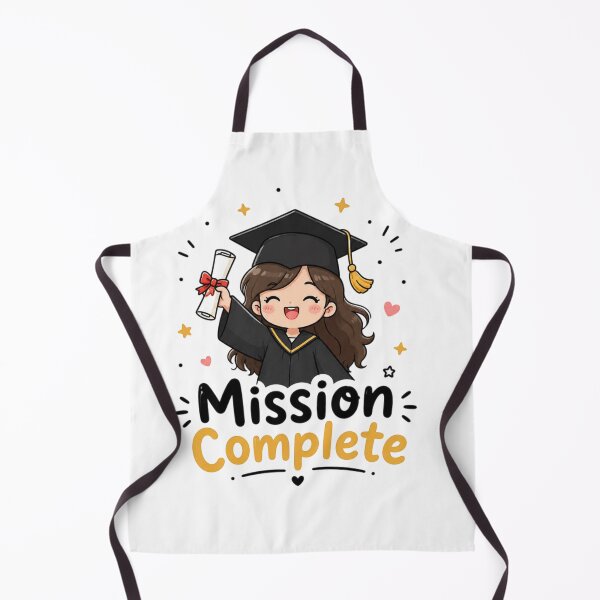 Item preview, Mission Complete Cute Graduation Illustration Sticker | Kawaii Graduate Diploma Design | Graduation Gift for Students designed and sold by Sanika arts .