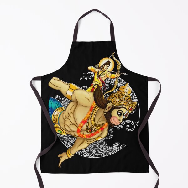 Item preview, Maryada Purusottam - Shree Ram and Hanuman designed and sold by Roysdisturbia.