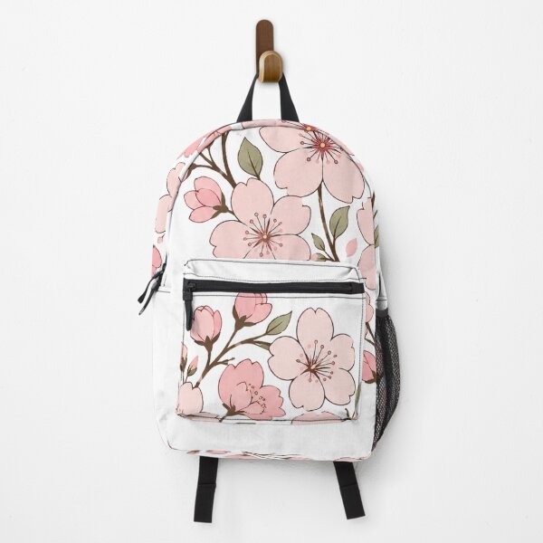 Item preview, Cherry Blossom Heart Illustration | Pink Botanical Floral Design designed and sold by PixelBlob.