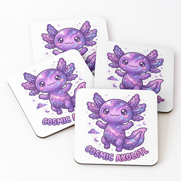Item preview, cute Axolotl Cute Galaxy Kawaii Space Design designed and sold by Faissal SBIAA.