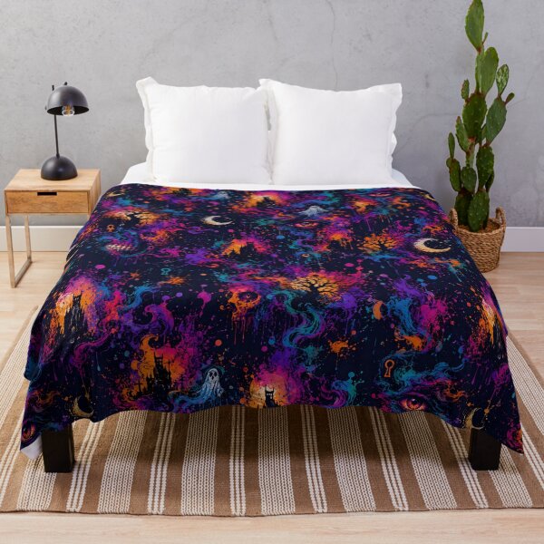 Item preview, Psychedelic Skull Dark Fantasy Art designed and sold by OMdesign10.