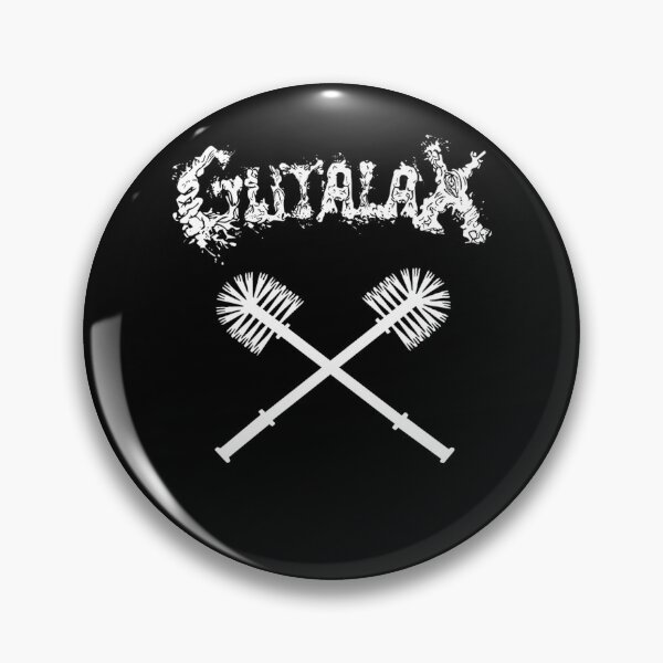 Item preview, Crossed Cleaning Brushes Minimalist designed and sold by Ehab Zakaria Barakat.