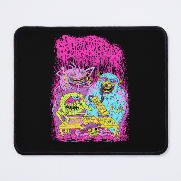 Item preview, Neon Pink Cartoon Monsters Sitting designed and sold by Ehab Zakaria Barakat.
