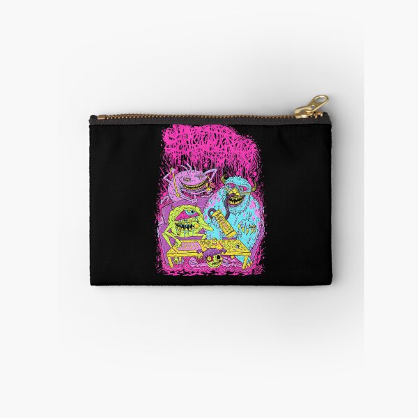 Item preview, Neon Pink Cartoon Monsters Sitting designed and sold by Ehab Zakaria Barakat.
