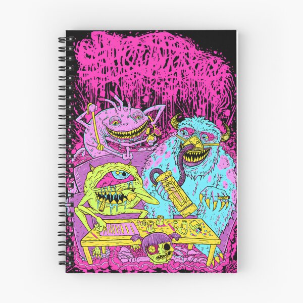 Item preview, Neon Pink Cartoon Monsters Sitting designed and sold by Ehab Zakaria Barakat.