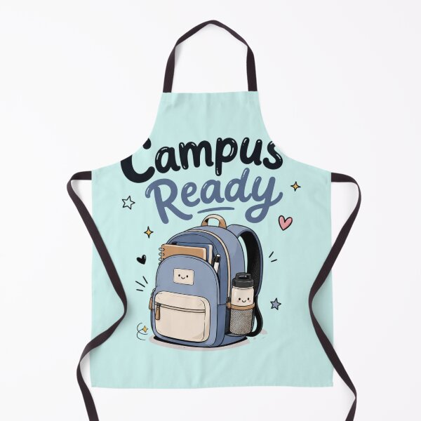 Item preview, Campus Ready Cute Backpack | Kawaii School Bag Sticker | Back to School Student Aesthetic Gift designed and sold by Sanika arts .