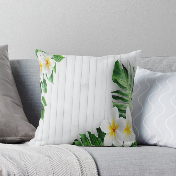 Item preview, Tropical Plumeria White Bamboo  designed and sold by BaddieNz.