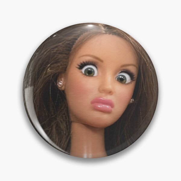 Item preview, Disgusted Grossed Out Blonde Doll Funny Meme designed and sold by Devilians92.