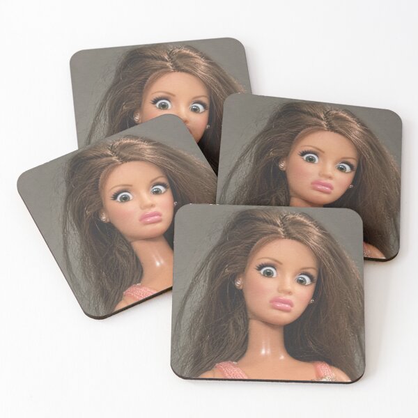 Item preview, Disgusted Grossed Out Blonde Doll Funny Meme designed and sold by Devilians92.