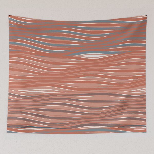 Item preview, Minimalist Wavy Line Texture Pattern Love designed and sold by TexSta.